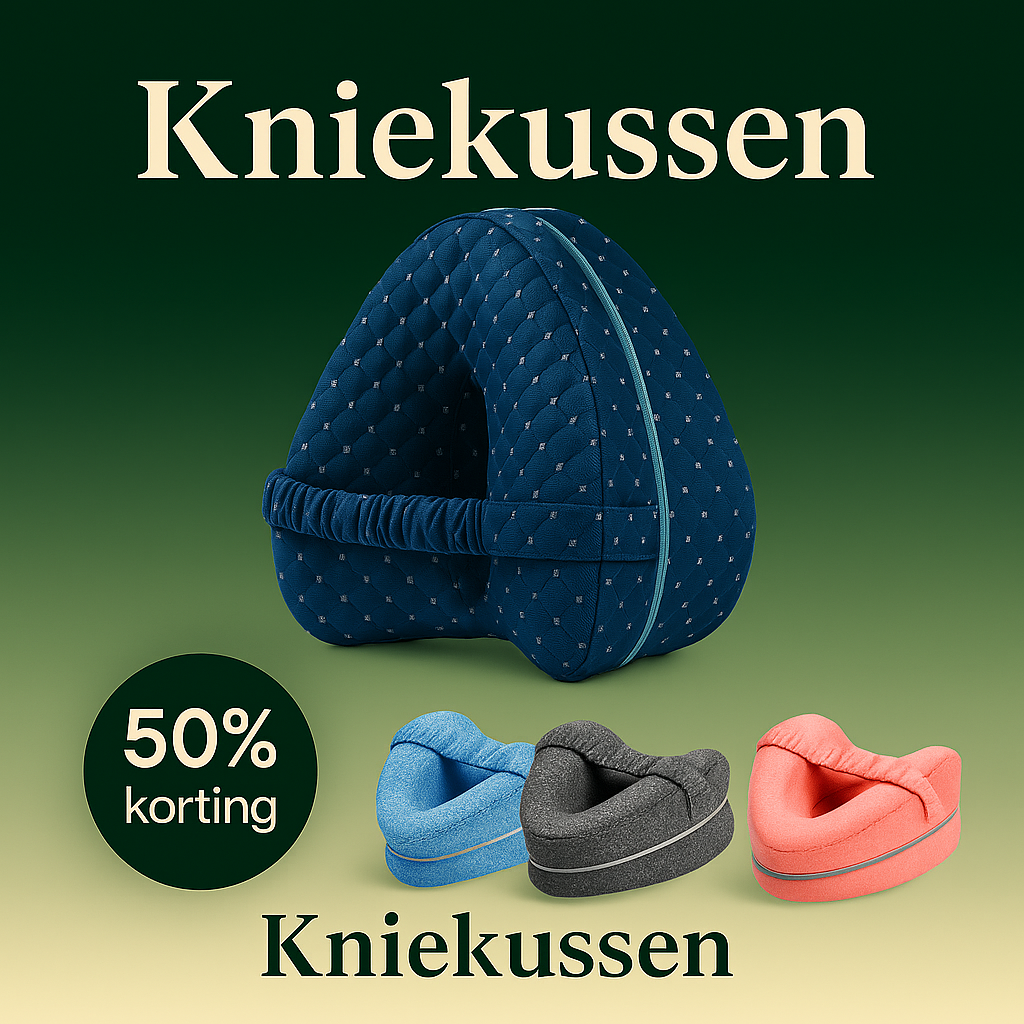 Slaap - Traagschuim knie-Dij-kussen.