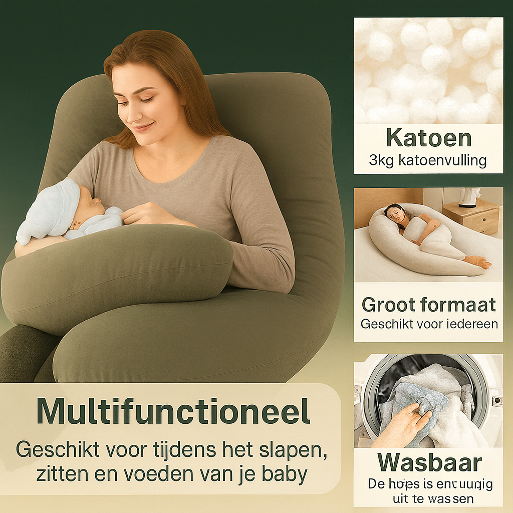 Zwangerschaps en Zijslaap-kussen