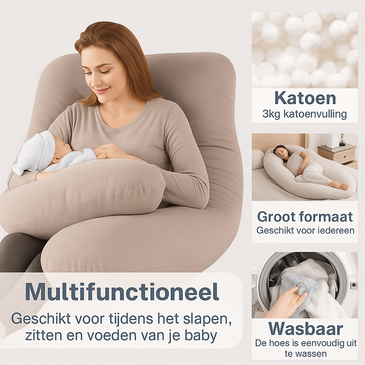 Zwangerschaps en Zijslaap-kussen