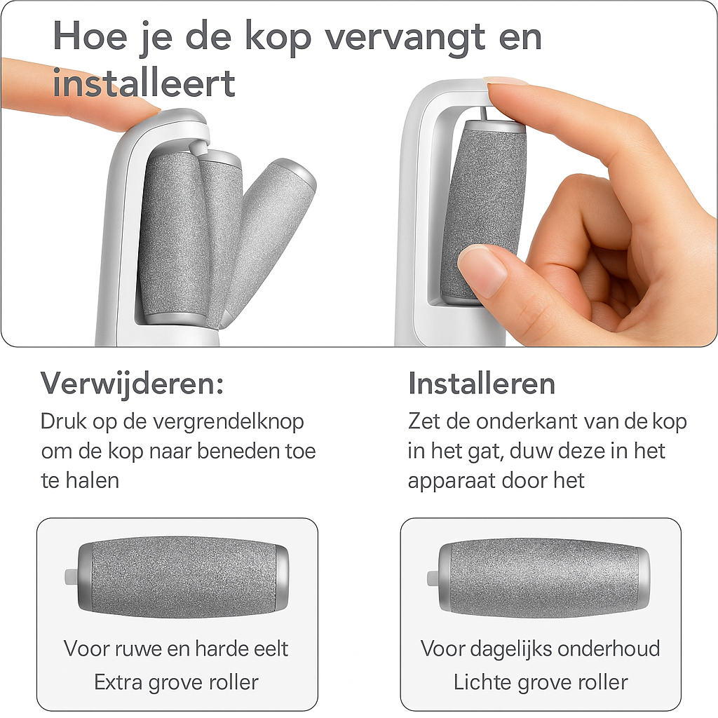 Elektrische Eelt-verwijderaar