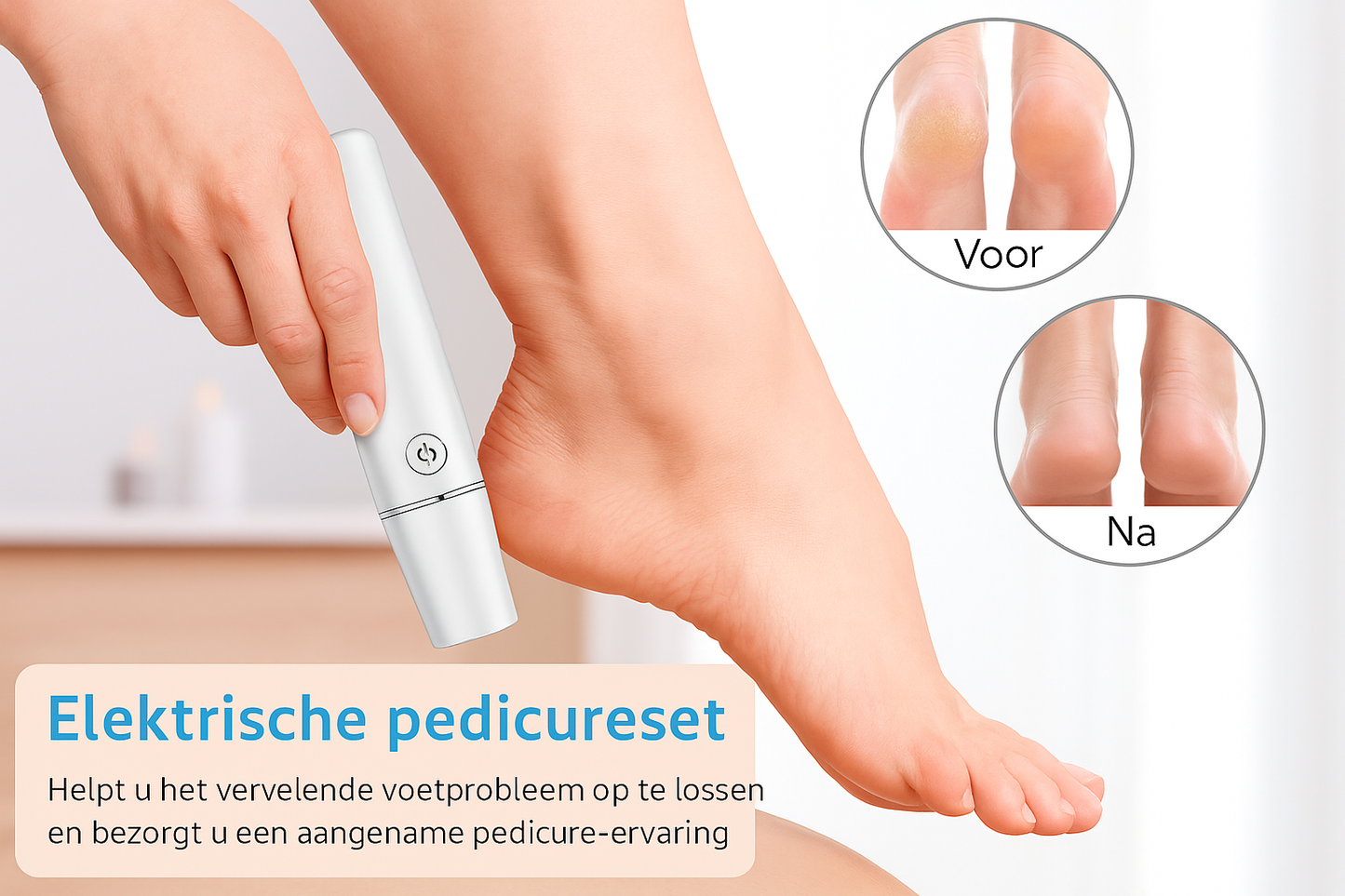 Elektrische Eelt-verwijderaar