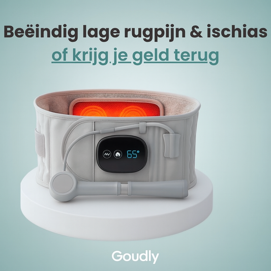 Goudly Rugbelt - 4-in-1 rugmassager