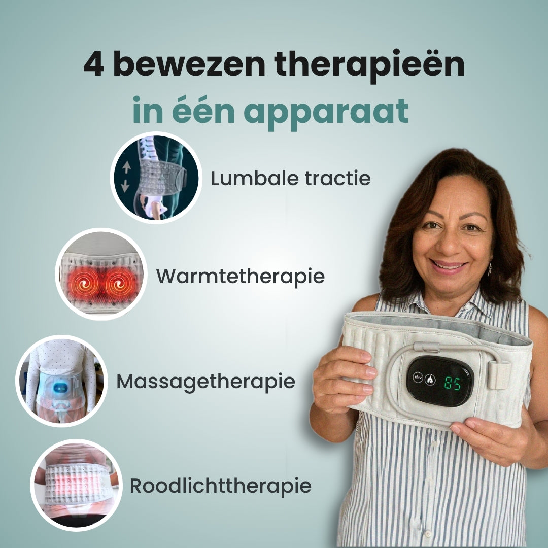 Goudly Rugbelt - 4-in-1 rugmassager