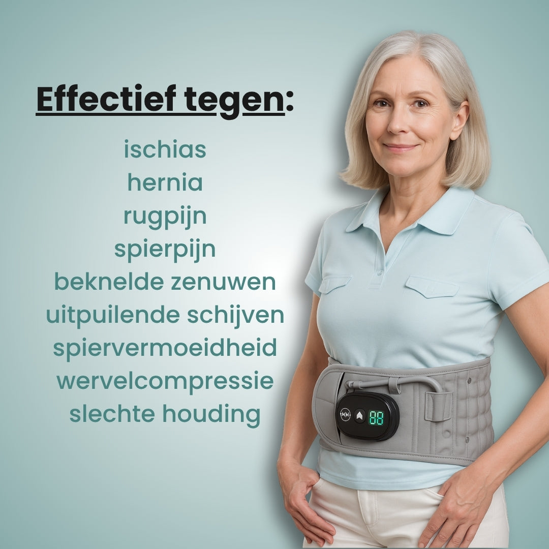 Goudly Rugbelt - 4-in-1 rugmassager